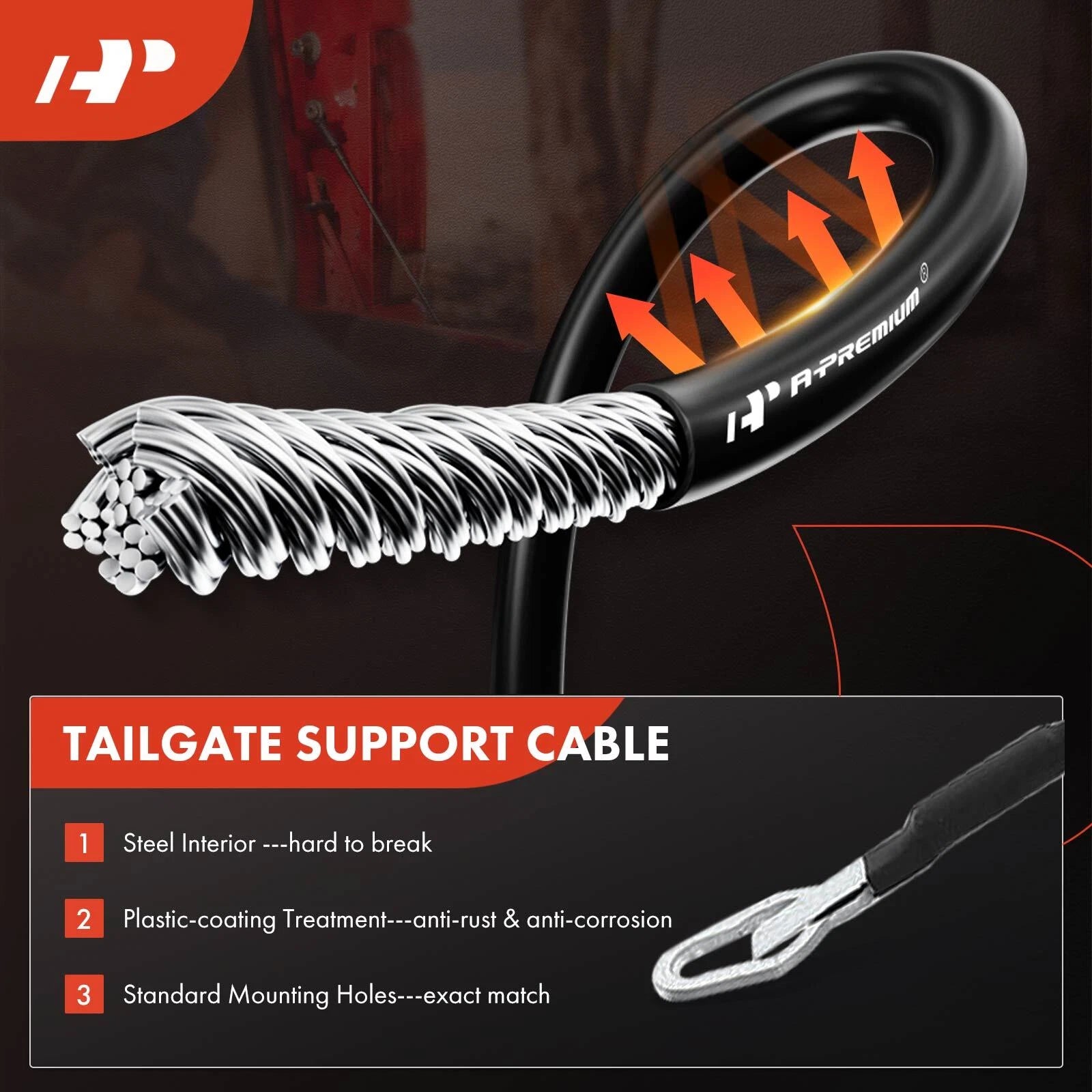 Tailgate Hardware Rebuild Kit for Ford F-150 (2004-2008)