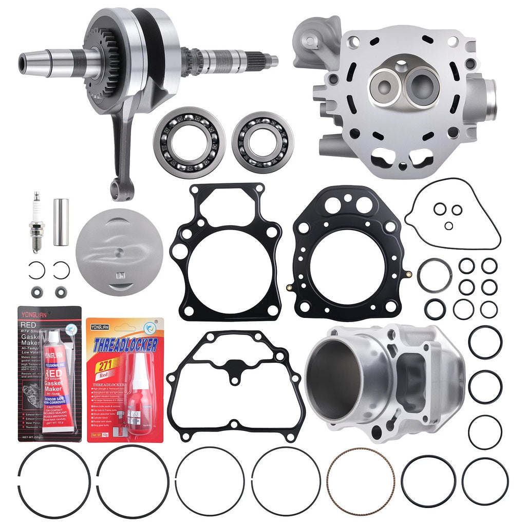 Cylinder Head Rebuild Kit for Honda TRX420 (2014–2024) w/ 86.5mm Pistons, Gaskets