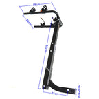 2 Bike Rack Bicycle Carrier for Car Truck SUV (Hitch Mount, 2" Receiver)