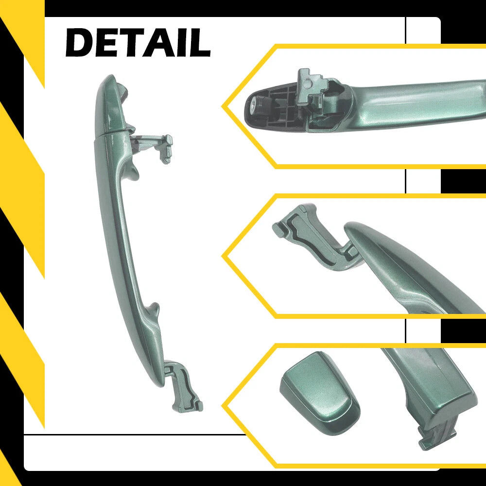 Sliding Door Handle for Toyota Sienna (2004–2010) - Green Exterior
