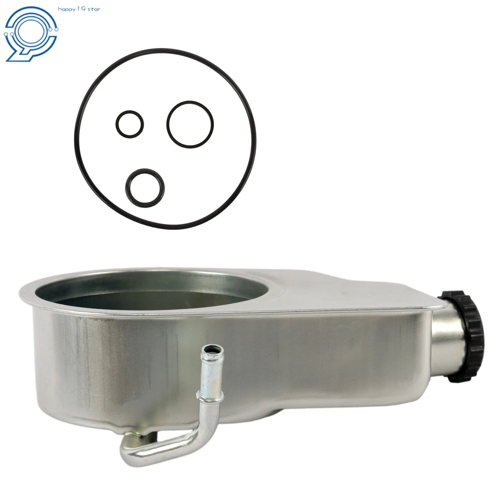 Power Steering Reservoir with Cap for Chevrolet Tahoe GMC Sierra 1500 (2000–2006)