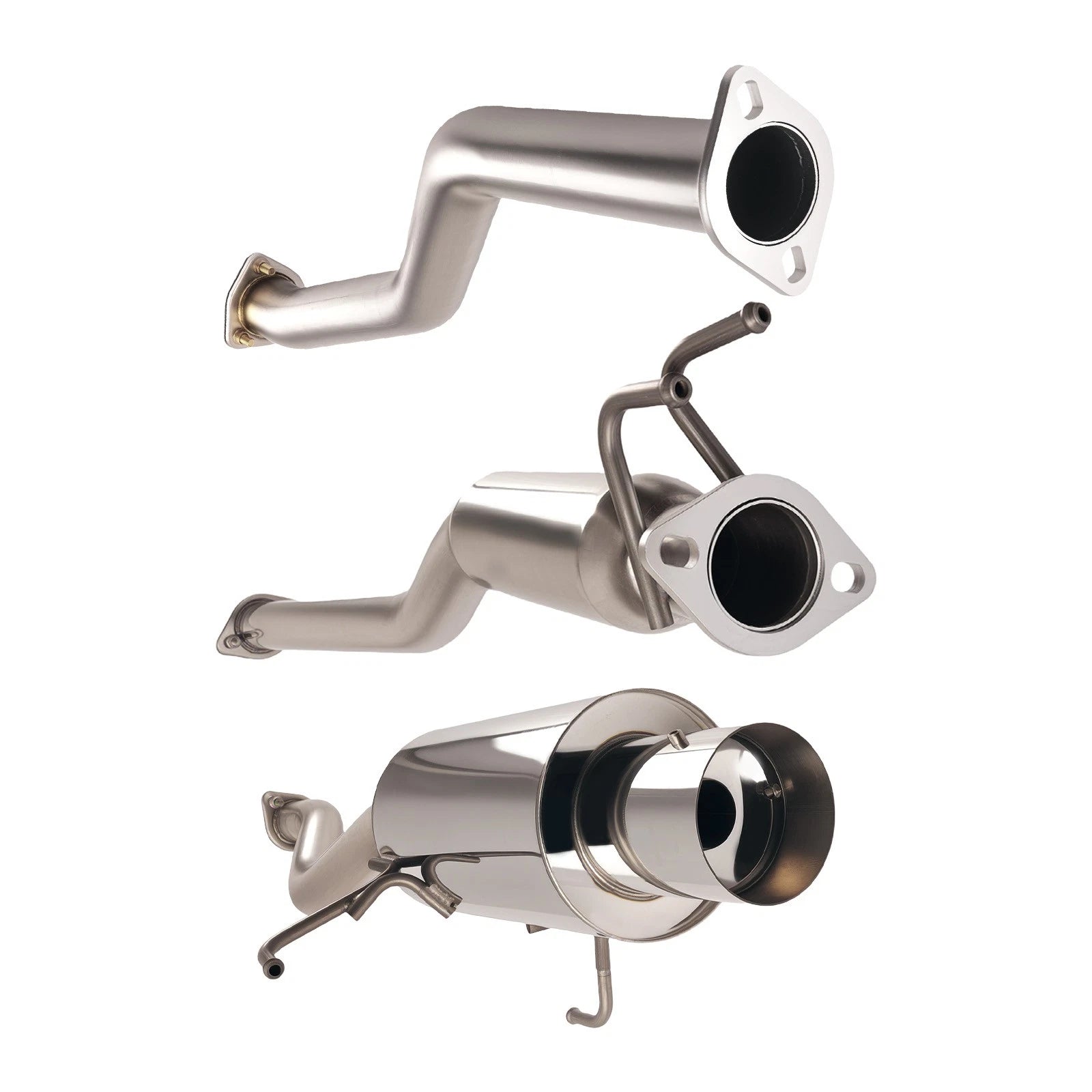 Catback Exhaust System for Honda Civic EX 2001-2005 Stainless Steel