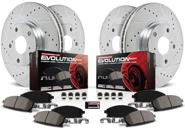 Brake Pad and Rotor Kit for Mazda MX5 Miata (2016–2024) YT267ZS