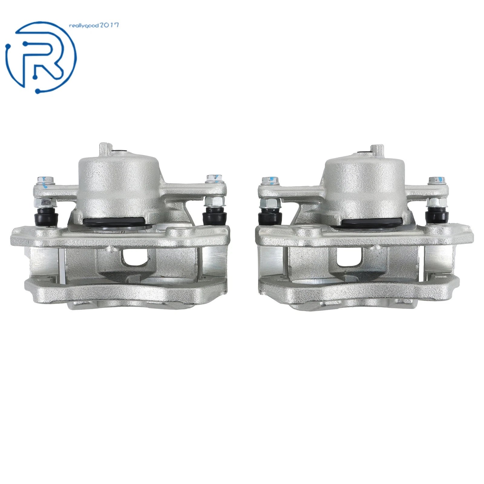 2X Front Left & Right Brake Caliper w/ Bracket for Suzuki Grand Vitara (2006–2013)