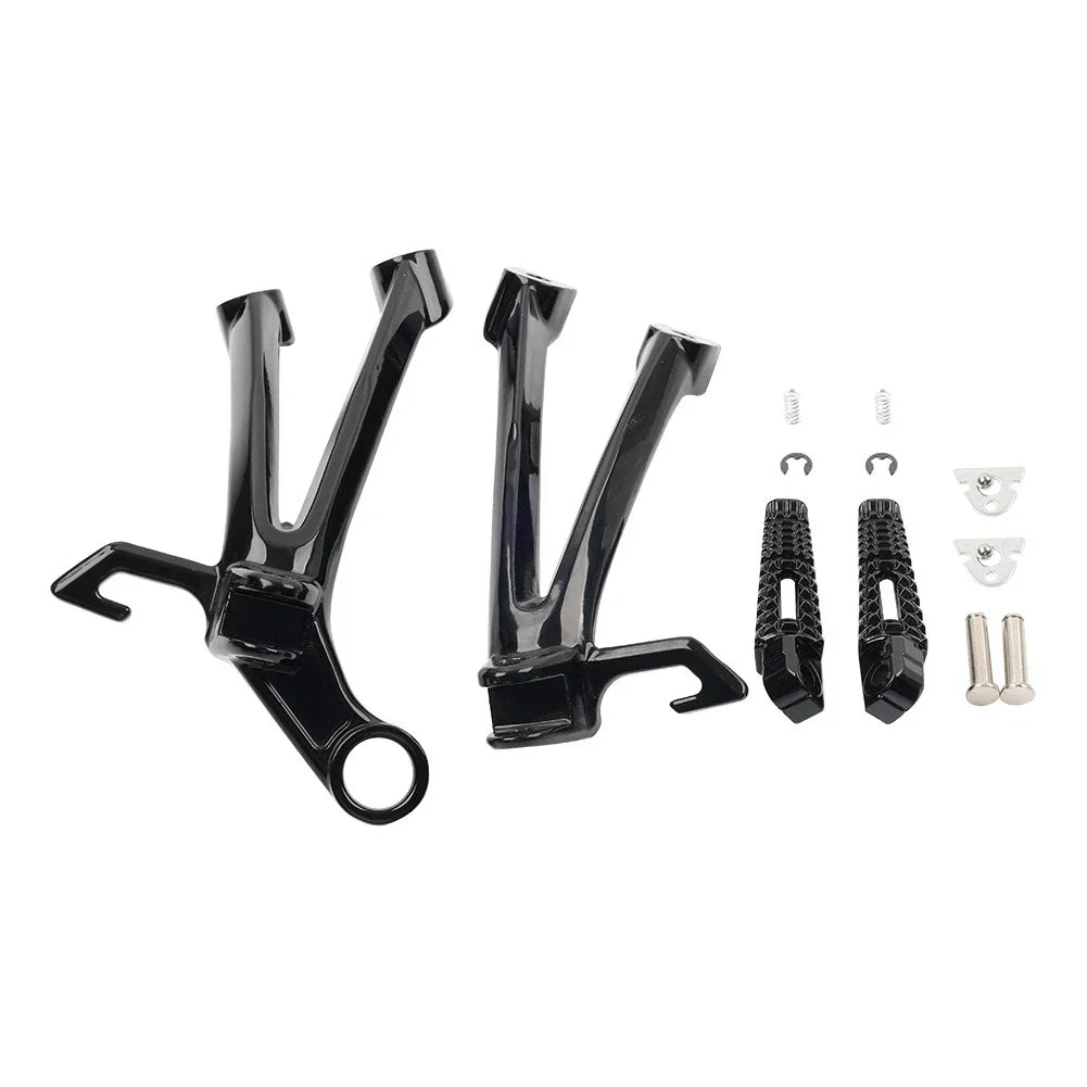 Rear Passenger Footrests Pegs for Suzuki GSXR600 GSXR750 (2008-2010)
