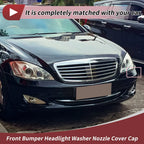 Front Left Bumper Headlight Washer Nozzle Cover for Mercedes-Benz W221 (2006-2013)