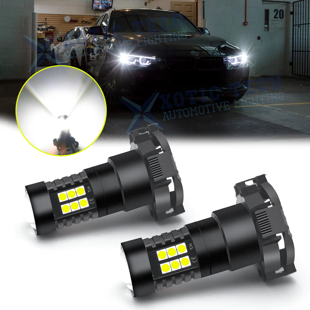 Xenon White PY24W LED Front Turn Signal Light for Audi BMW Mercedes (5200)