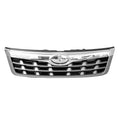 Replacement Silver Chrome ABS Plastic Front Grille For 2011-2013 Subaru Forester
