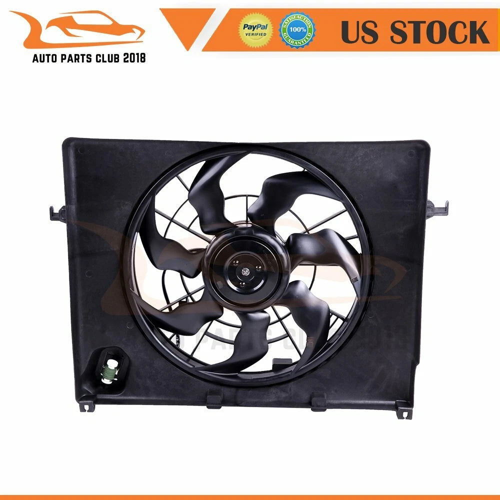 AC Condenser Cooling Fan for Hyundai Sonata Kia Optima (2011–2013)