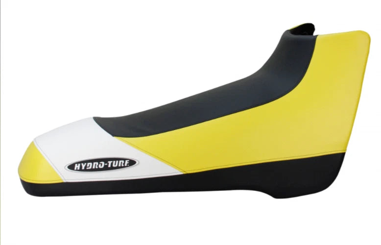 Hydro-Turf Seat Cover for Yamaha WaveBlaster II (1996–1999) Black/White/Yellow