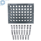 23pc R8 Milling Collet Set 1/16"-3/4" with Tool Rack
