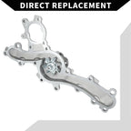 Water Pump with Gasket for Lexus ES350 RC300 RC350 (2007-2020)