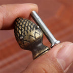 Set of 4 Strawberry Shape Door Pull Handles for Jewelry Box Drawer Cabinet