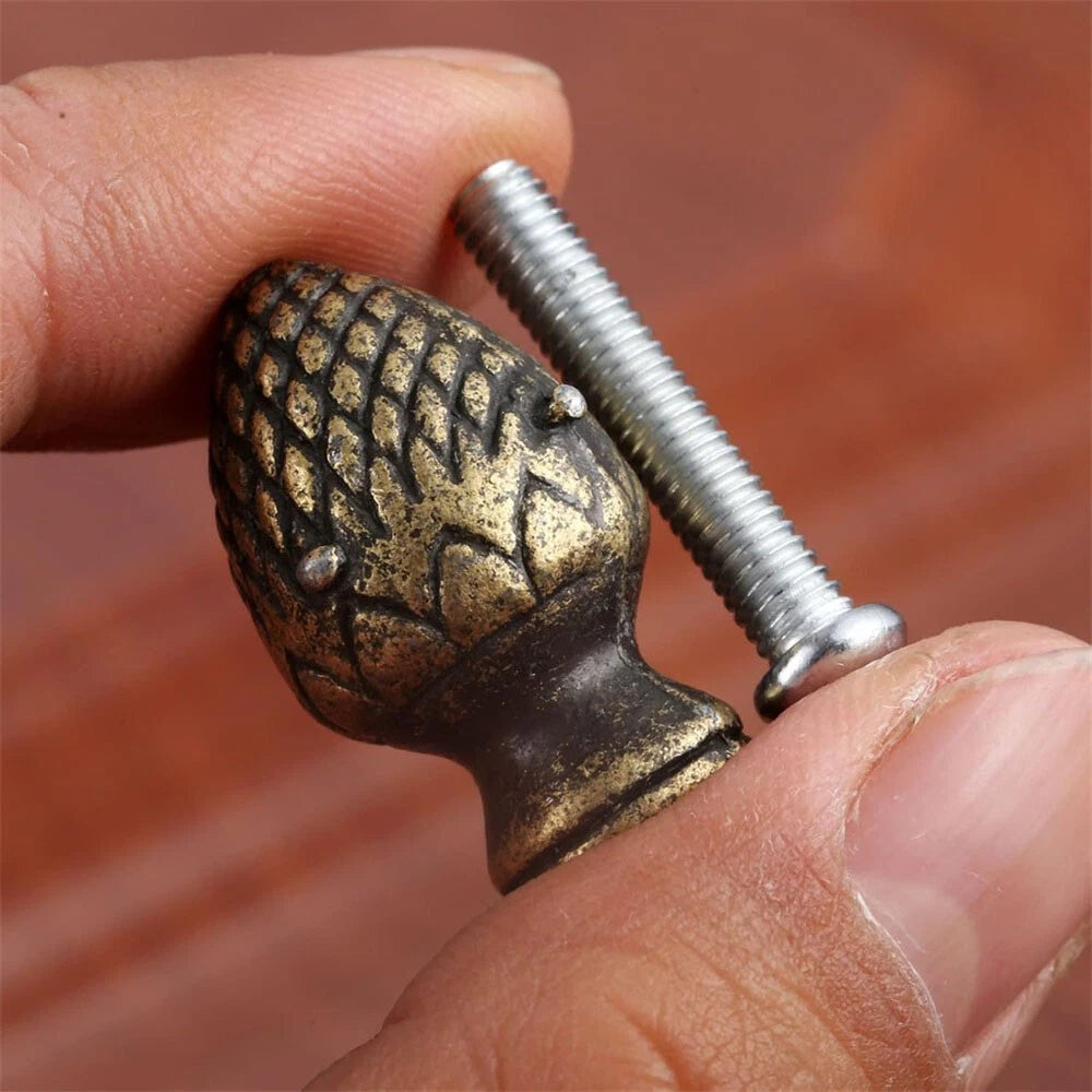 Set of 4 Strawberry Shape Door Pull Handles for Jewelry Box Drawer Cabinet