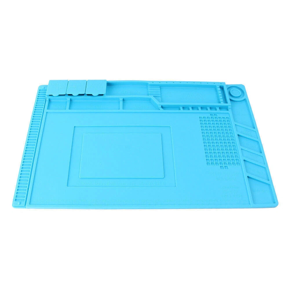 Heat Insulation Silicone Pad Mat for Maintenance Soldering Platform (45x30 cm)