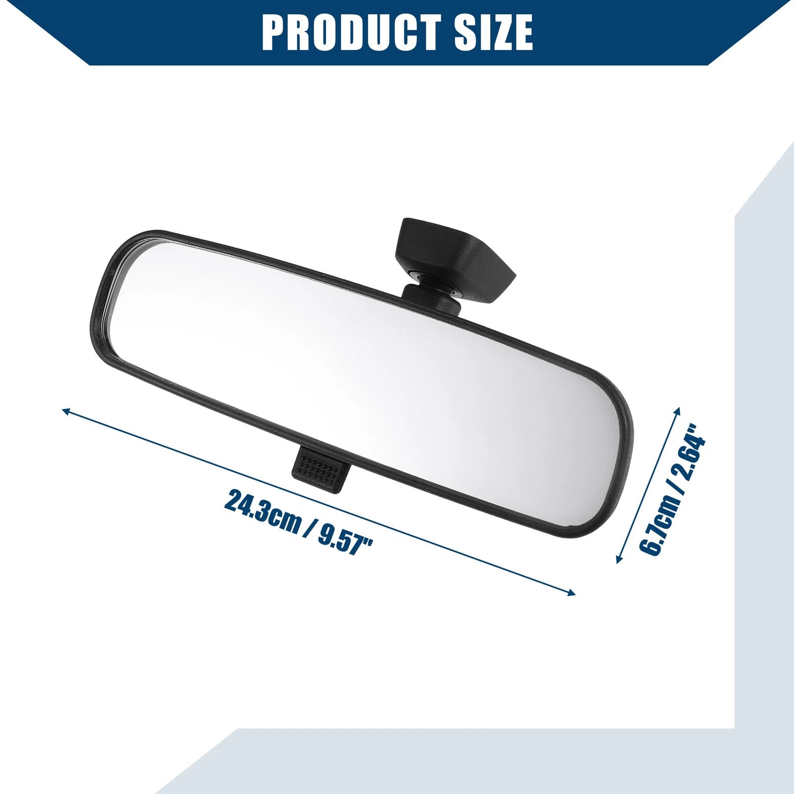 Rear View Mirror Interior for Toyota Camry (2018–2023) No.8781006041 Black