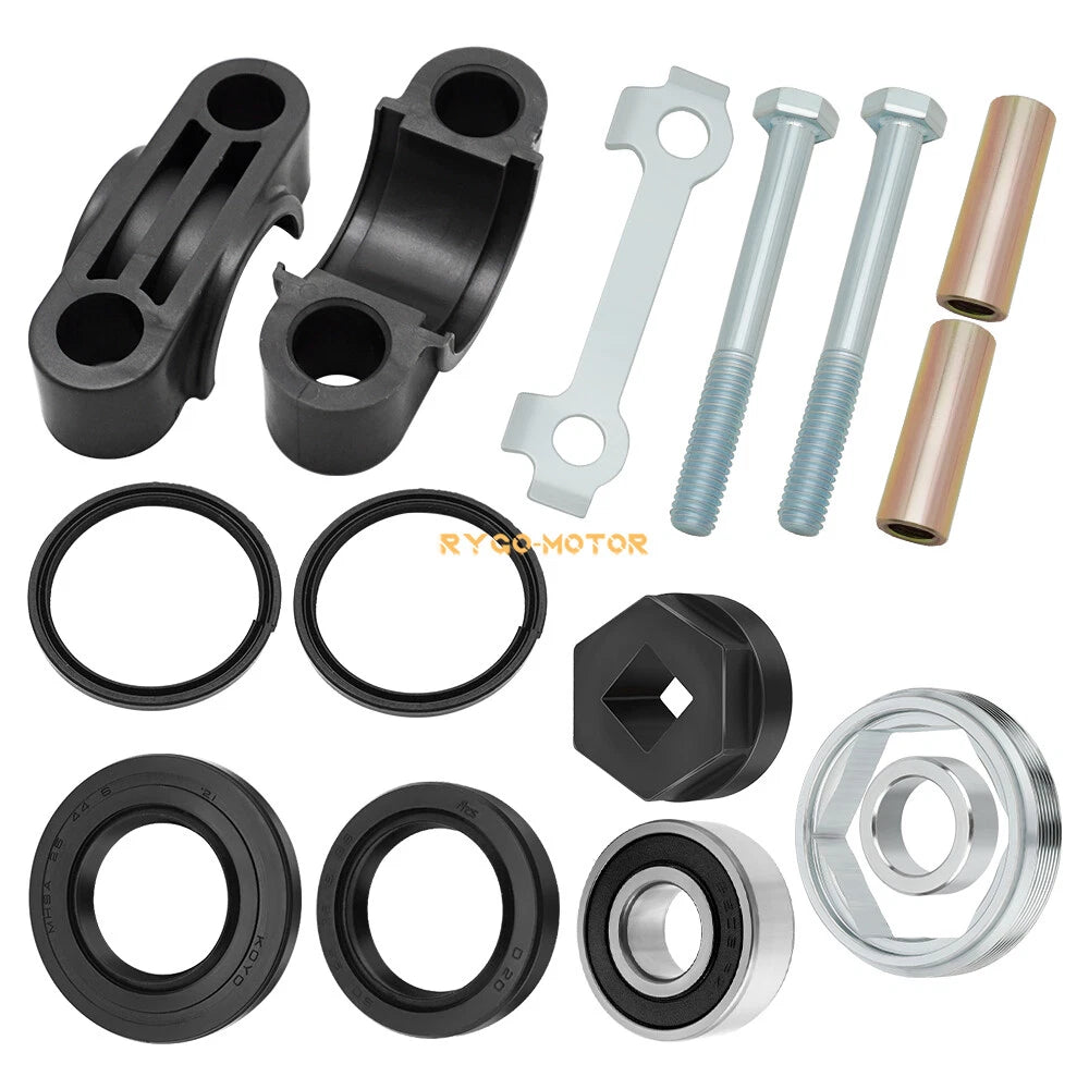 Steering Stem Bushing Bearing Seal Holder Nut Tool Kit for Yamaha Warrior 350 (1987–2004)