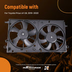 Electric Radiator Cooling Fan for Toyota Prius L4 1.8L (2016–2020)