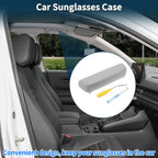 Sunglasses Case for Volkswagen Golf 8 (2020–2023) Eyeglasses Holder Grey