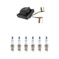 Hitachi Ignition Coil & Bosch 6 Platinum Spark Plugs Kit for Caballero Monza (1978–1982)