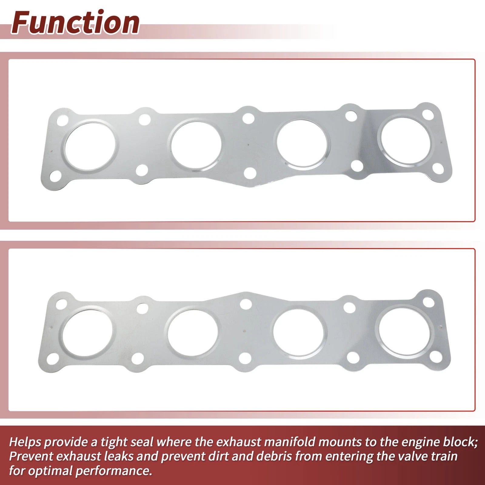 Exhaust Manifold Header Gasket for Hyundai Santa Fe (2010–2020) No.2852125010