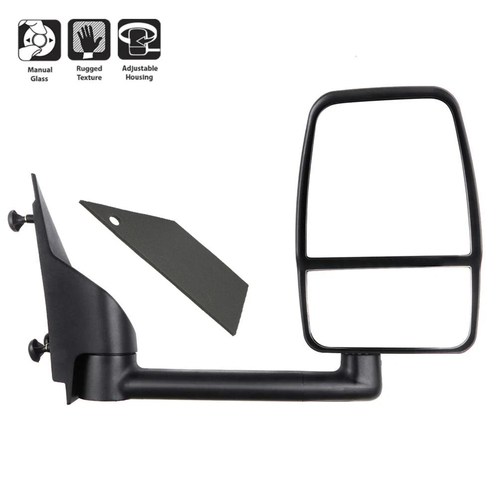 Right Manual Folding Mirror for Chevrolet Express 1500 2500 3500 GMC (2003–2018)
