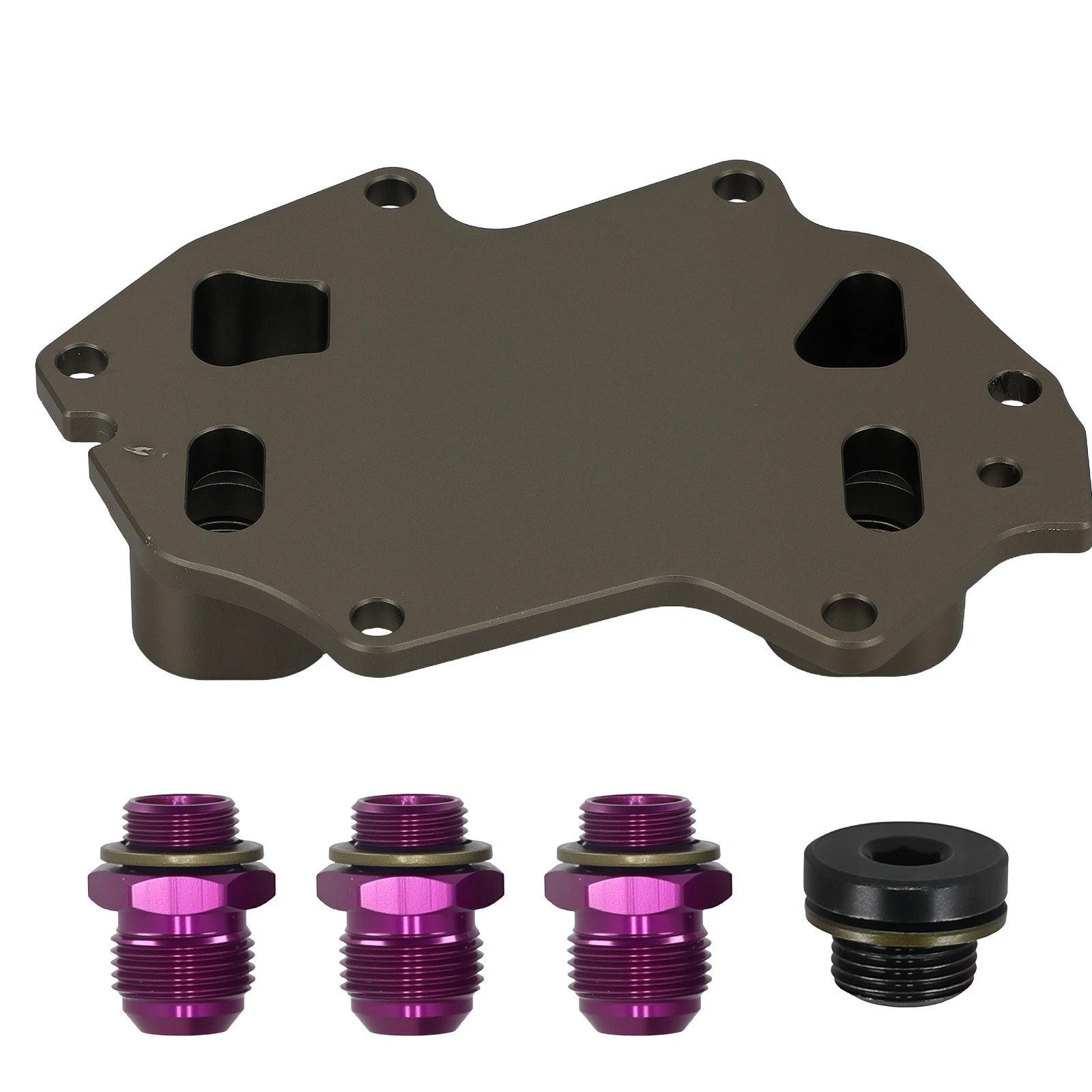 AN10 Aluminum Sandwich Adapter for Mini Cooper B38 B48 (2014–2023)