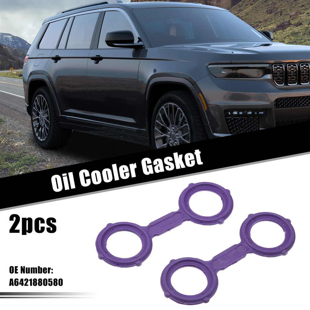 2 Pcs Oil Cooler Gasket for Mercedes-Benz Sprinter (2007–2018) No.A6421880580