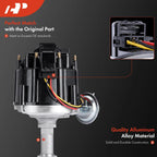 Ignition Distributor with Cap & Rotor for Chevy Malibu Impala Camaro
