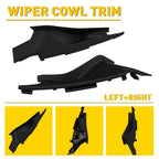 Wiper Cowl End Caps for Honda Civic 2022–2025 4 Door Sedan Hatchback