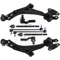 Set of 8 Front Sway Bar Control Arms and Ball Joints for Ford Focus (2012–2018)
