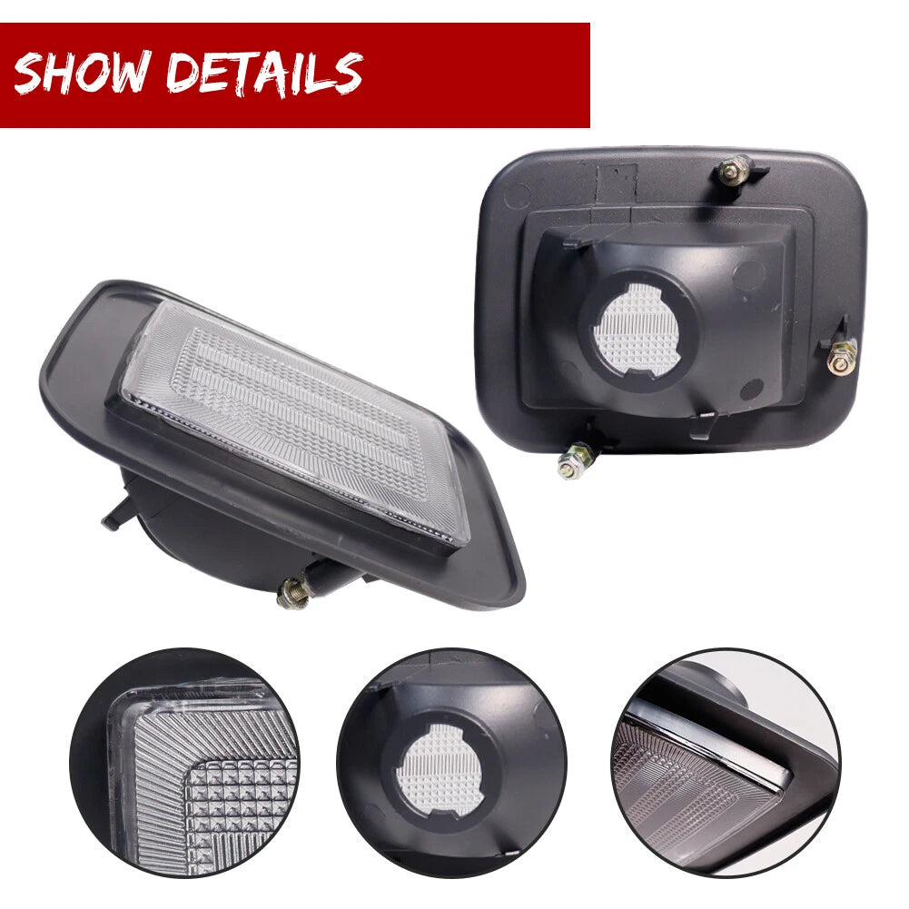 Set of 2 Corner Marker Turn Signal Lamps for Hummer H2 (2003–2009)