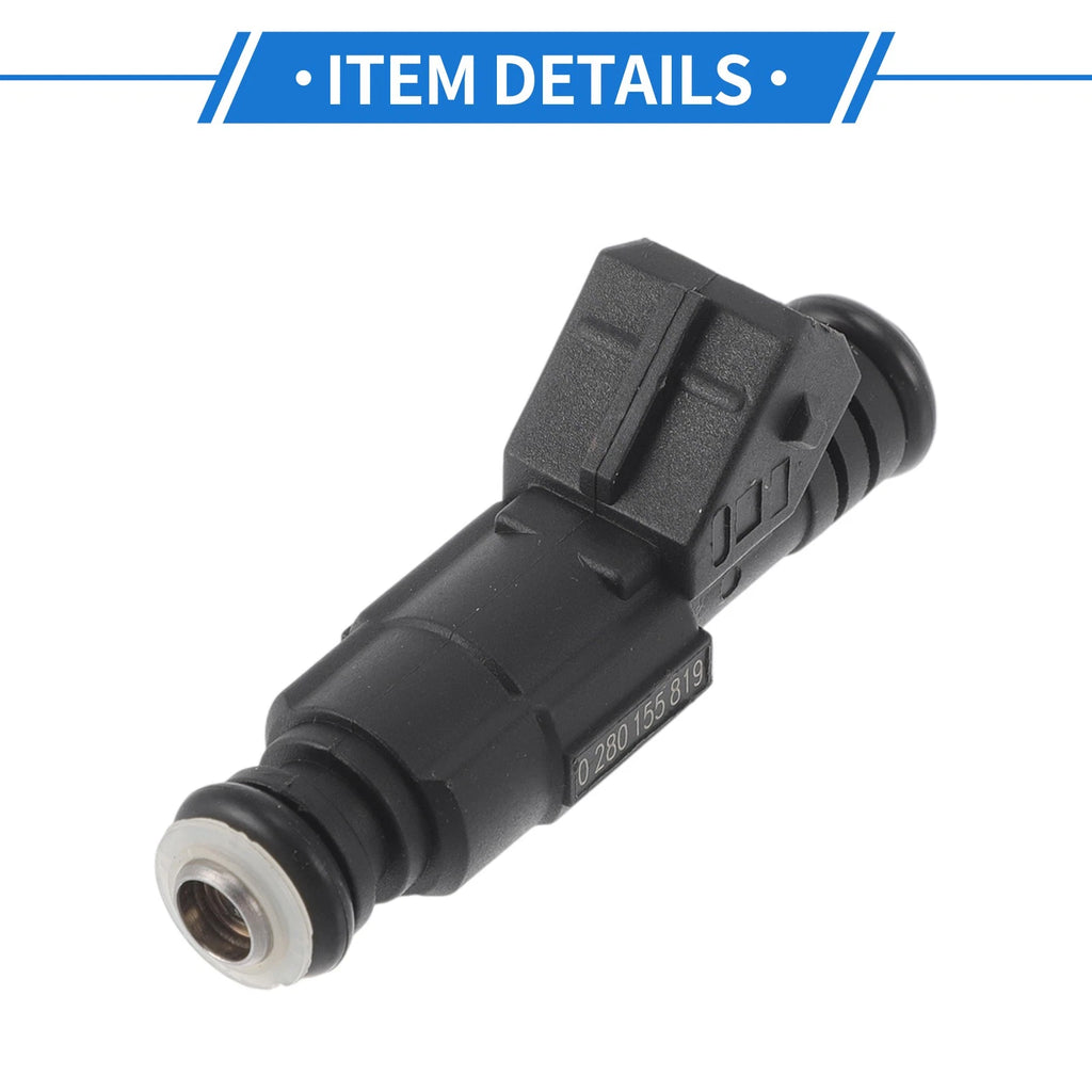 1 Pc Fuel Injector No. 0280155819/988FDA for Audi A4 1.8T (1997–2000)