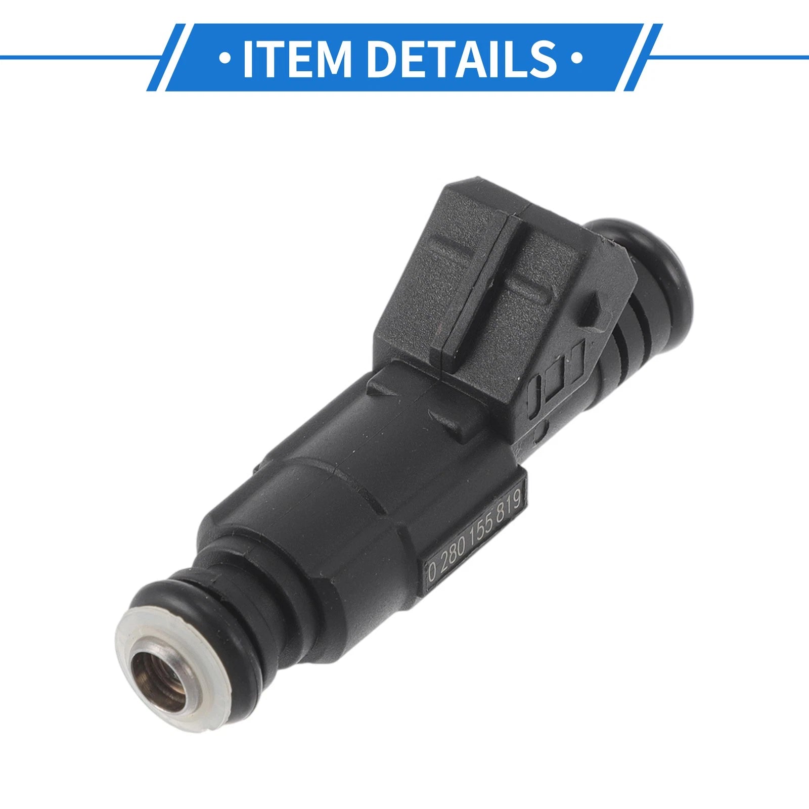 1 Pc Fuel Injector No. 0280155819/988FDA for Audi A4 1.8T (1997–2000)