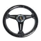 14" Deep Dish 6 Bolt Steering Wheel for Universal Fit