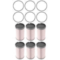 6Pack Fuel Filter Set for Peterbilt 320 365 367 Kenworth T880 (2015–2023) K37-1029 600500