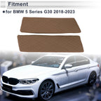 Center Console Cover for BMW 5 Series G30 (2018–2023) Brown Set of 1