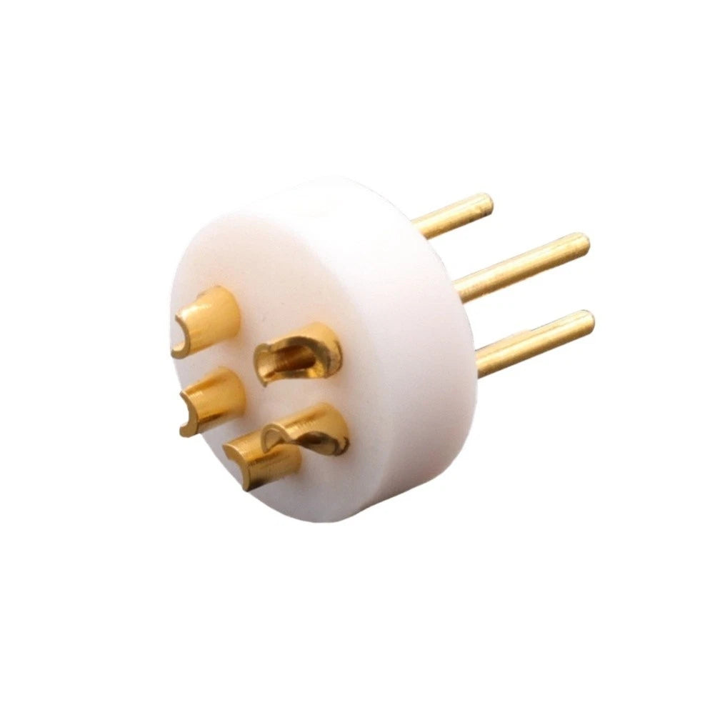 5 Pin Gold Plated Tonearm Connector for LP Turntable