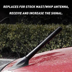 AUXITO Carbon Fiber Short Antenna for Screw-On Type Vehicles (YYYY–YYYY)