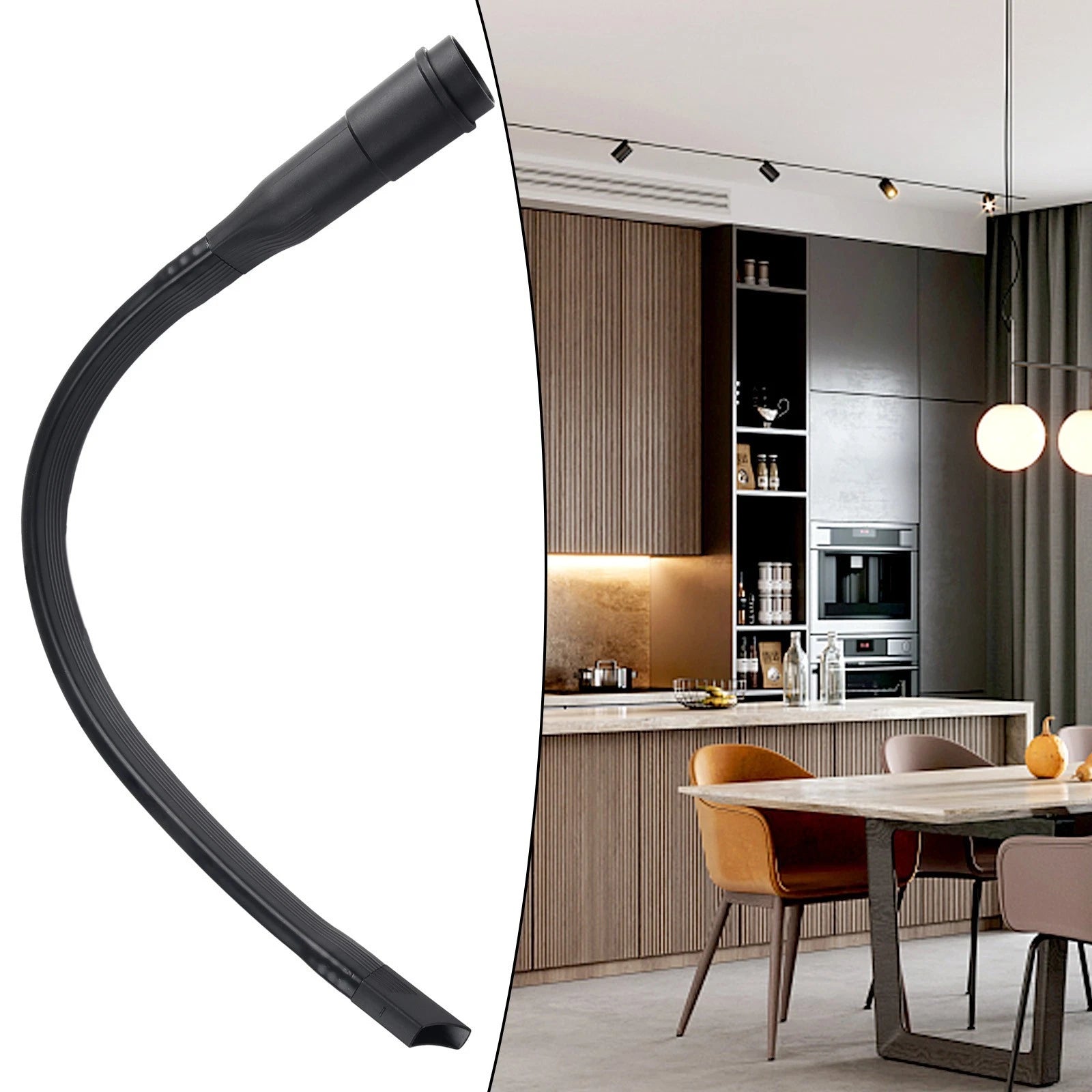 Flexible Suction Hose with Long Flat Nozzle for Vacuum Cleaner (Universal)