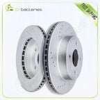 Front Brake Discs Rotors for Saturn SL SL1 SL2 SC1 SC2 (Drilled & Slotted)