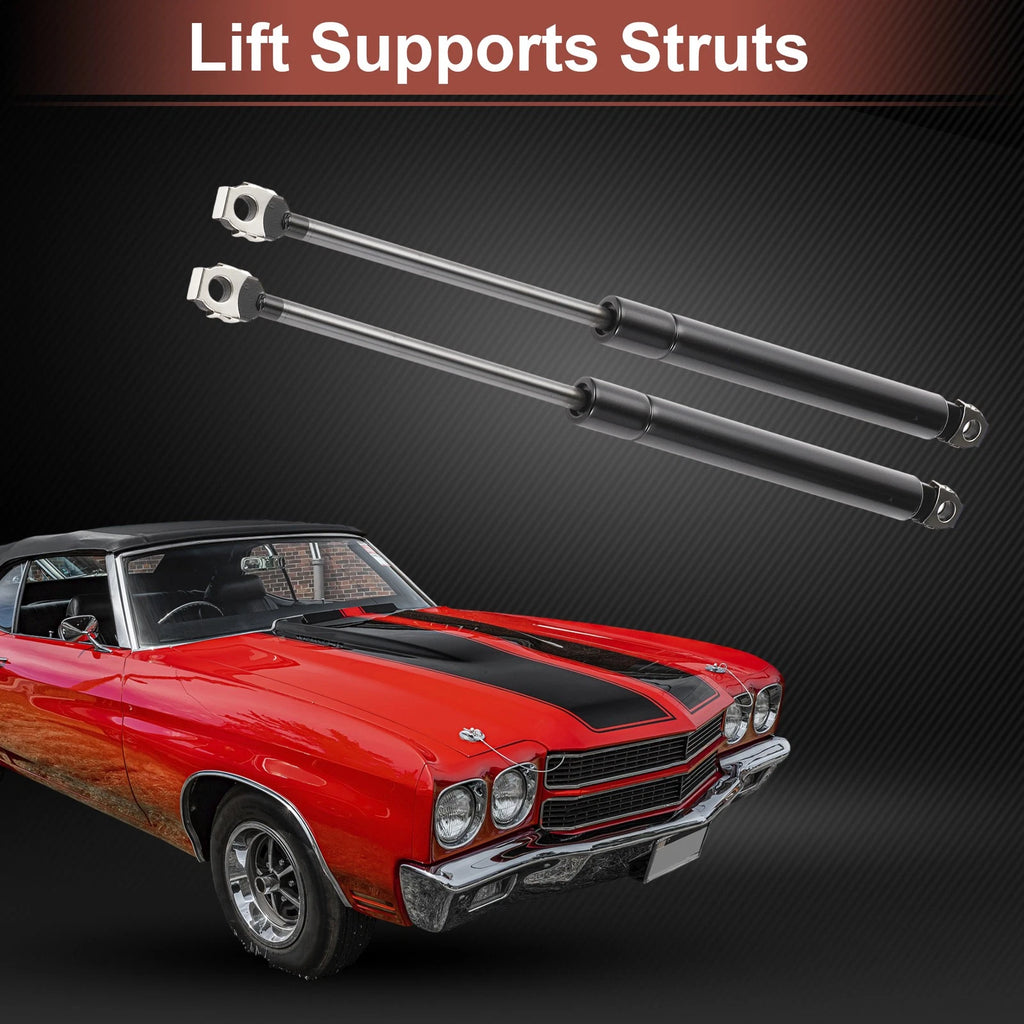 2 Pcs Front Hood Lift Supports Gas Strut for Chevrolet Camaro (1982–1992)
