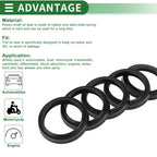 Set of 5 Oil Seal Rotary Shaft Seal NBR Rubber 31.5x39.5x5mm