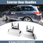 1 Pair Outside Door Handle for Nissan Pathfinder 