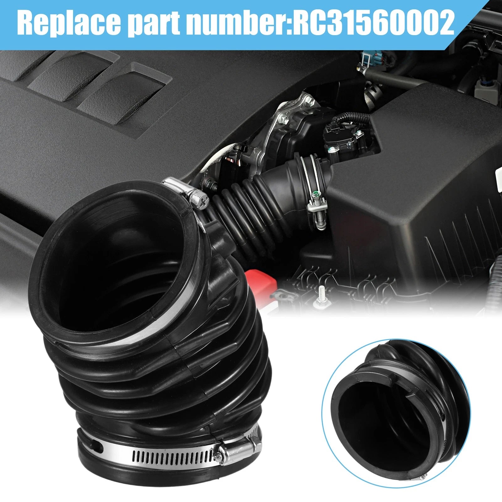 Air Intake Hose Tube for Chevrolet Venture (1999–2000, 2002) No. 24507540