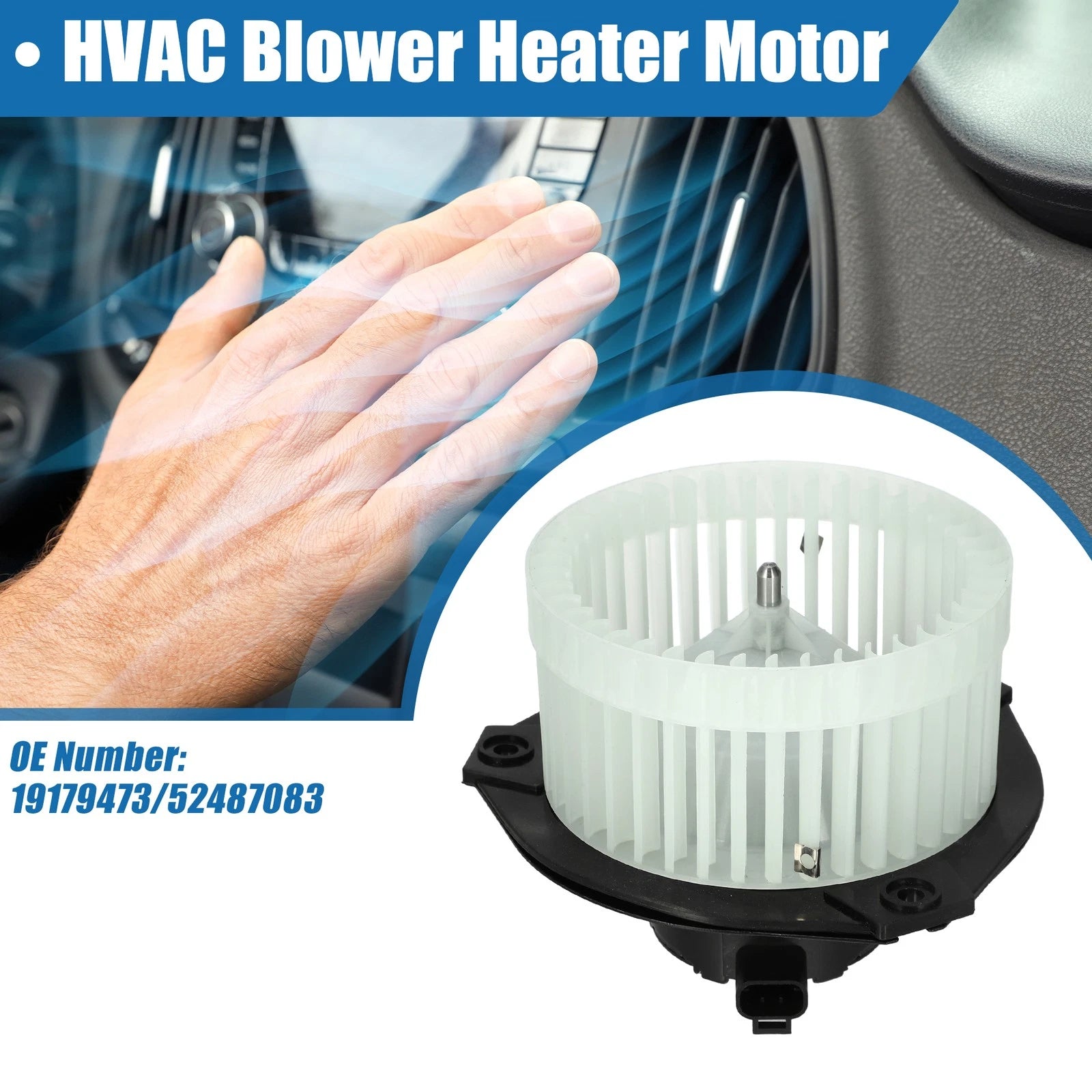 HVAC Heater Blower Motor Fan Assembly No. 19179473 for Buick Regal (2001–2004)