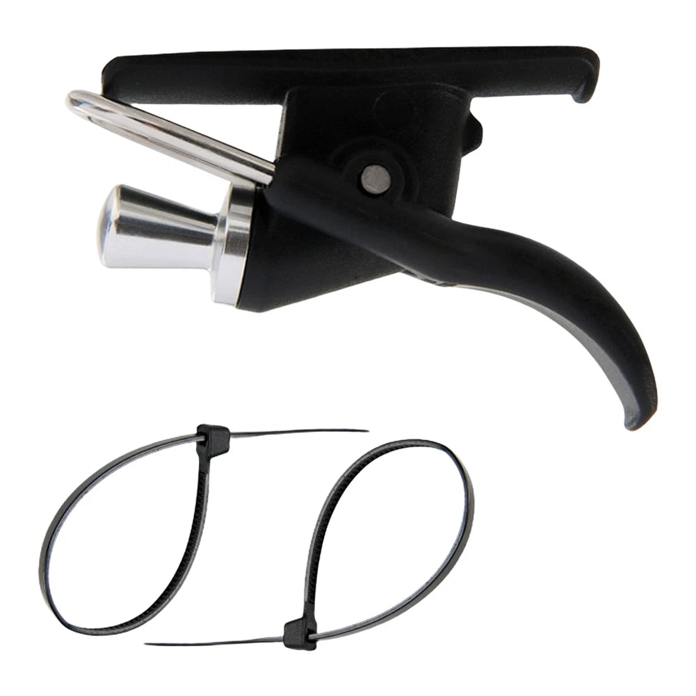 ABS and Stainless Steel Fishing Lure Casting Aid Finger Protector Tool