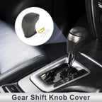 Gear Shift Knob Cover for Toyota Tacoma (2016–2022) Black Carbon Fiber Yellow