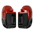 Lower Vented Fairings for Harley Touring (2014–2023) Sunset Orange, Sunset Black