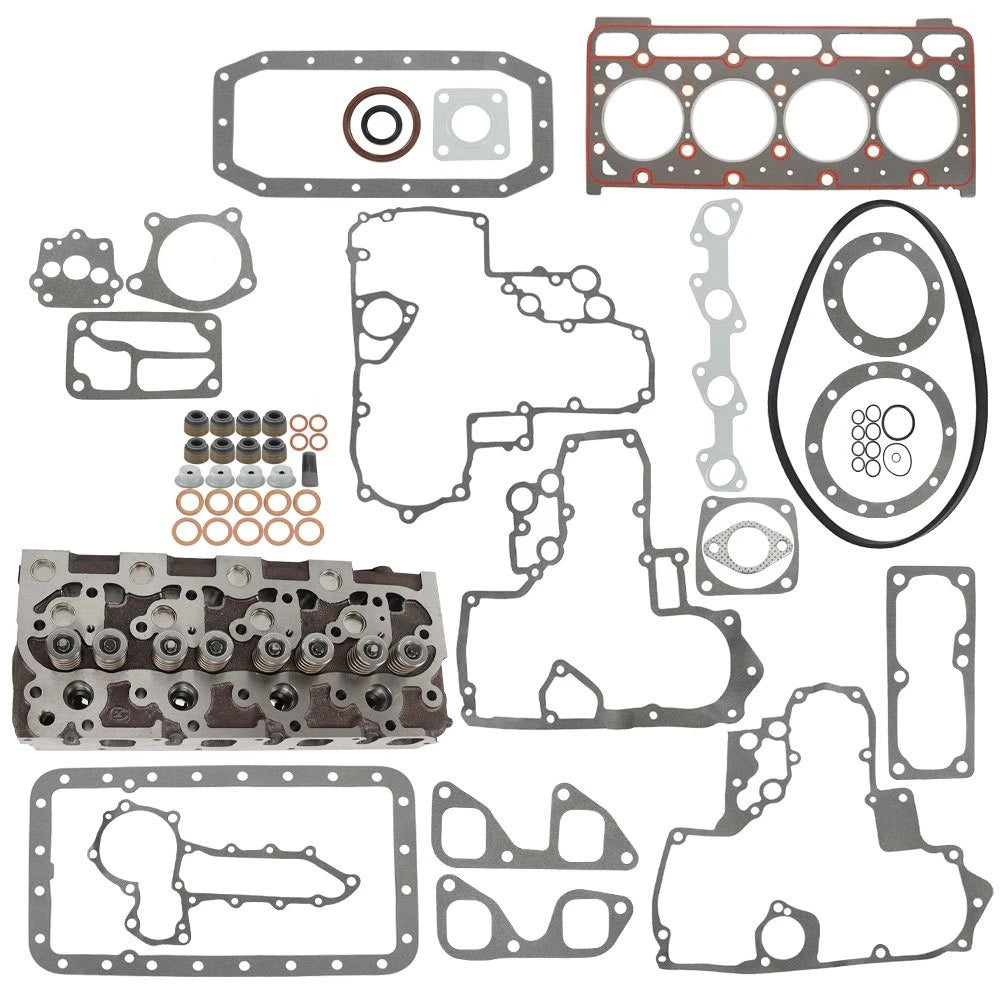 Cylinder Head & Gasket Kit for Kubota V1702 (1970â2023)